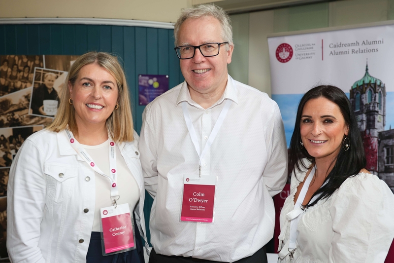 Catherine Conroy, Colm O’Dwyer and Mary Chambers